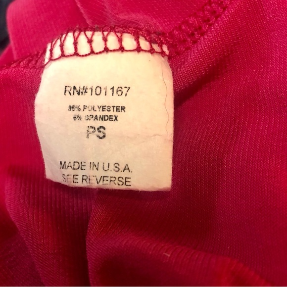 Chacha Vente Cold Shoulder Top Pink Sz. Petite Small - Picture 8 of 8